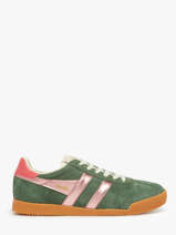 Sneakers Elan Glitz Uit Leder Gola Groen women CLB790